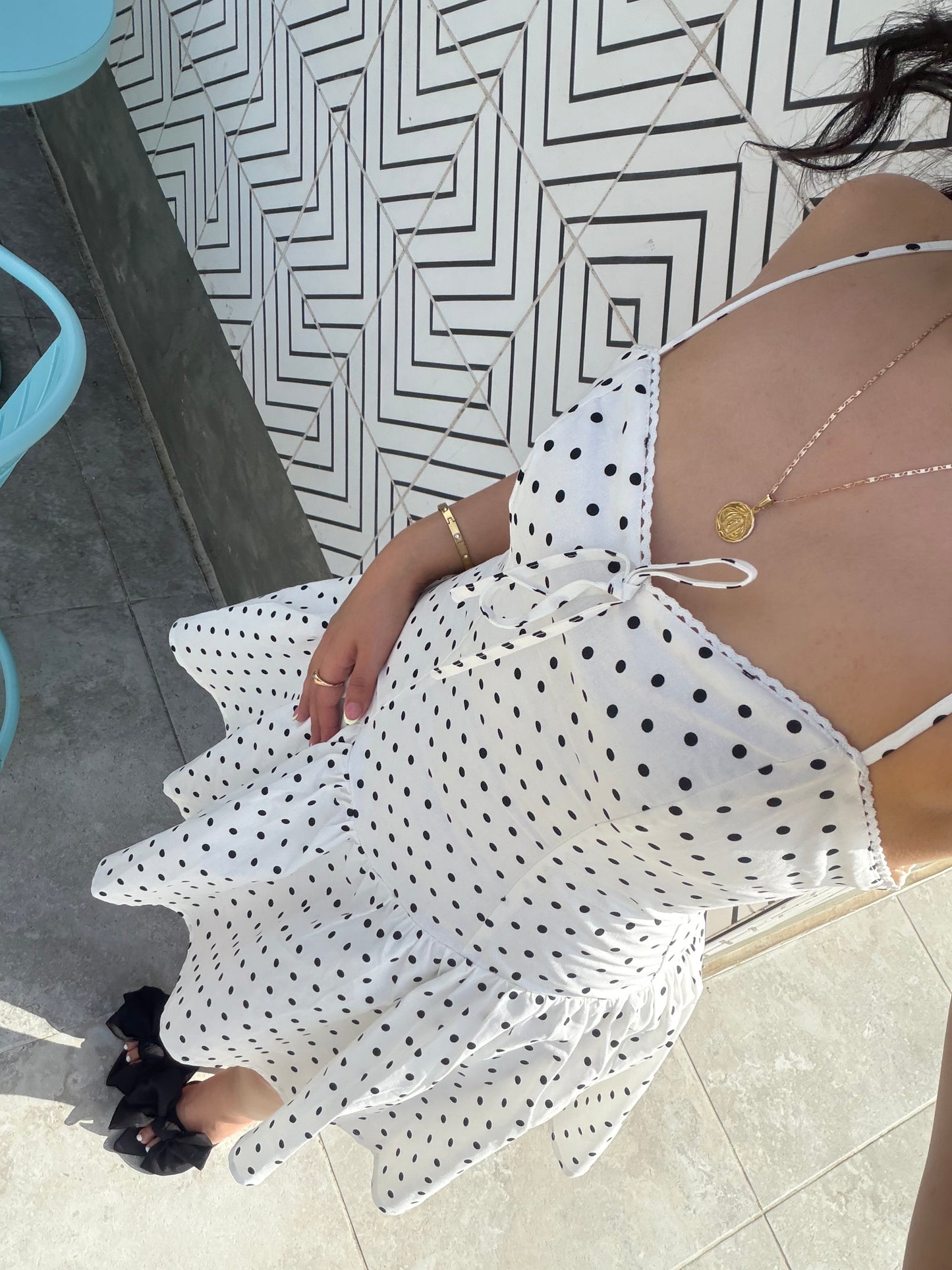 Polka dot dress