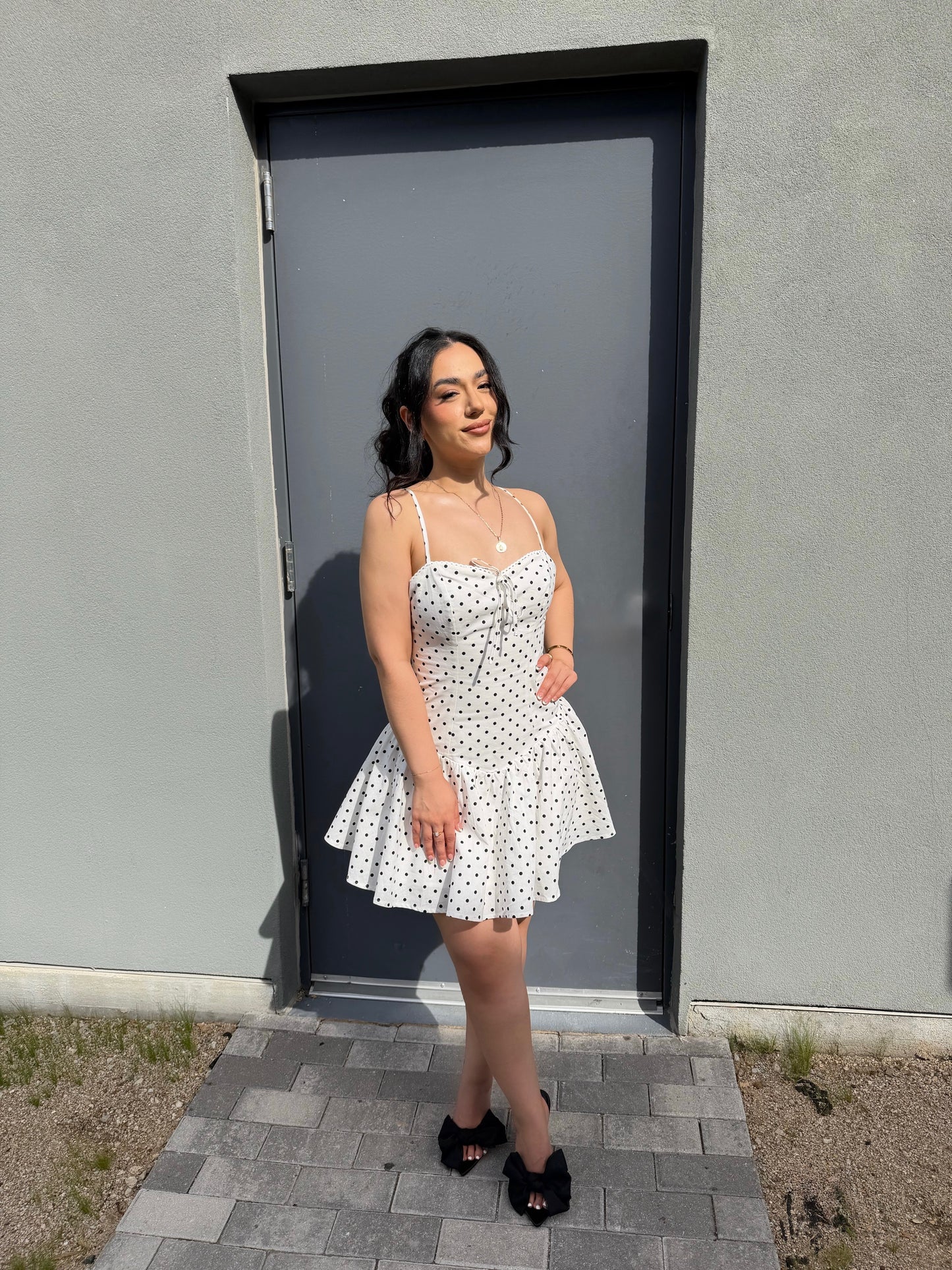 Polka dot dress